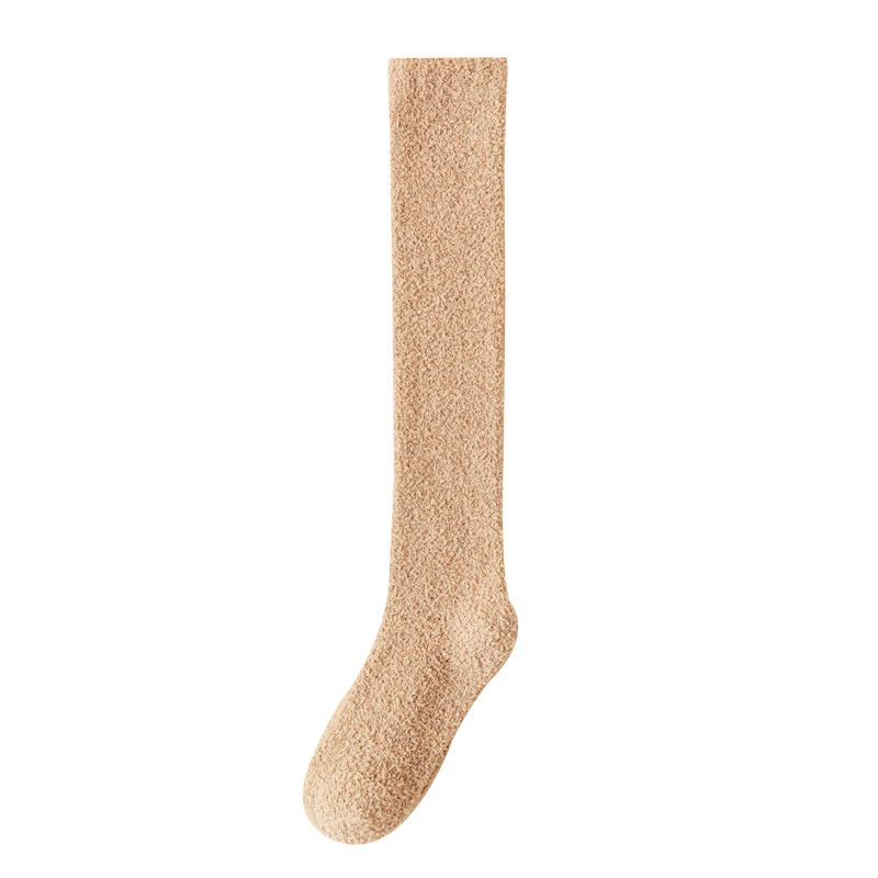 Chaussettes hautes au-dessus du genou, thermiques et confortables