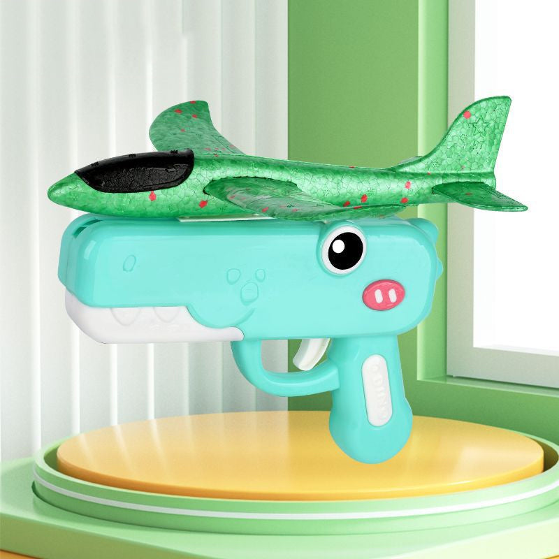 Jouet lance-avions en forme de dinosaure pour enfants