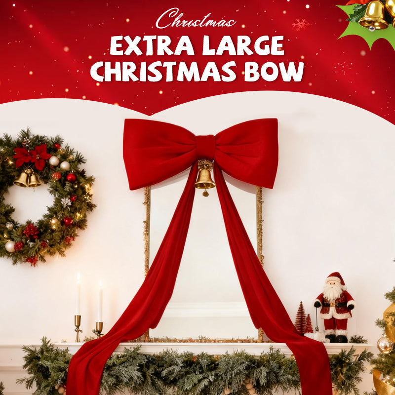 Grand nœud de Noël pour décoration