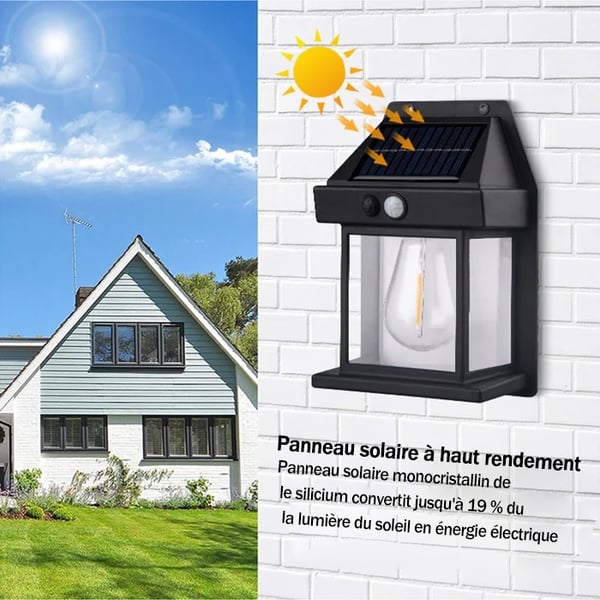 🎁Achetez-en 2, obtenez-en 1 gratuit⏳Applique murale solaire à détecteur de mouvement en tungstène
