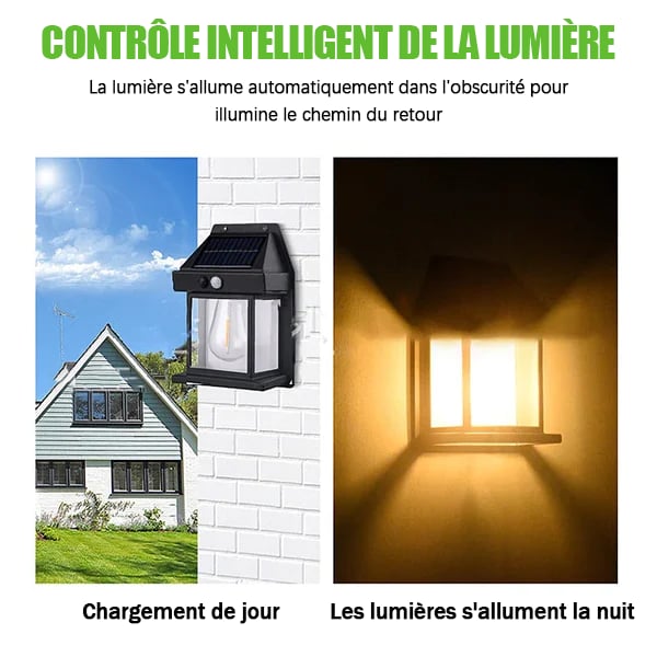 🎁Achetez-en 2, obtenez-en 1 gratuit⏳Applique murale solaire à détecteur de mouvement en tungstène