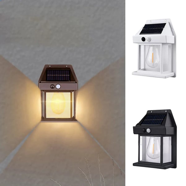 🎁Achetez-en 2, obtenez-en 1 gratuit⏳Applique murale solaire à détecteur de mouvement en tungstène