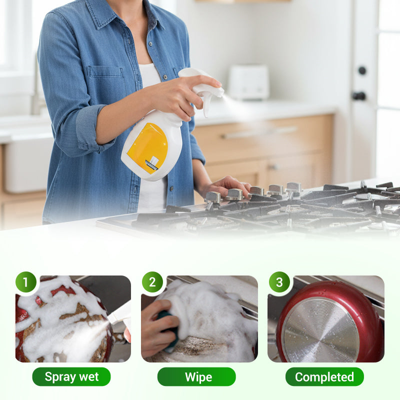 Spray dégraissant puissant pour la cuisine