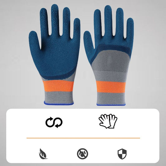 Gants de travail en caoutchouc résistants à l'usure Pousbo® (12 paires)
