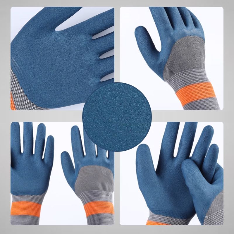 Gants de travail en caoutchouc résistants à l'usure Pousbo® (12 paires)