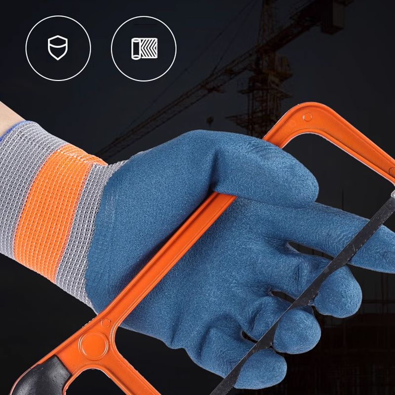 Gants de travail en caoutchouc résistants à l'usure Pousbo® (12 paires)