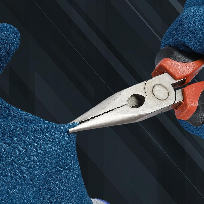 Gants de travail en caoutchouc résistants à l'usure Pousbo® (12 paires)