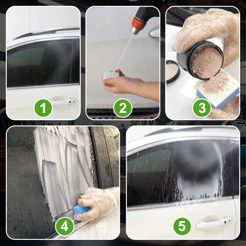 🔥Poudre de polissage pour vitres d'automobiles