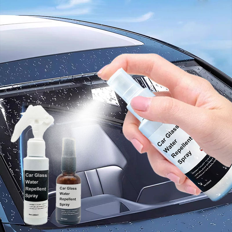 Spray Déperlant Anti-Pluie pour Pare-Brise et Vitres de Voiture
