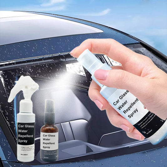 Spray Déperlant Anti-Pluie pour Pare-Brise et Vitres de Voiture