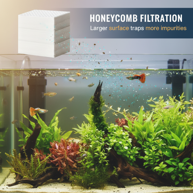 Feuilles clarifiantes pour eau d'aquarium