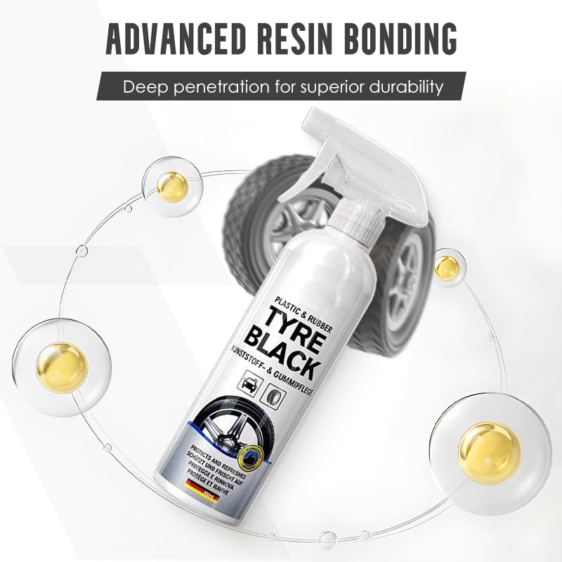 Spray Protecteur et Brillant pour Pneus en Plastique et Caoutchouc