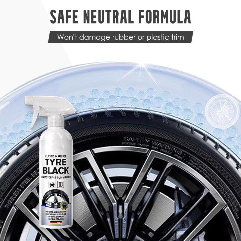 Spray Protecteur et Brillant pour Pneus en Plastique et Caoutchouc