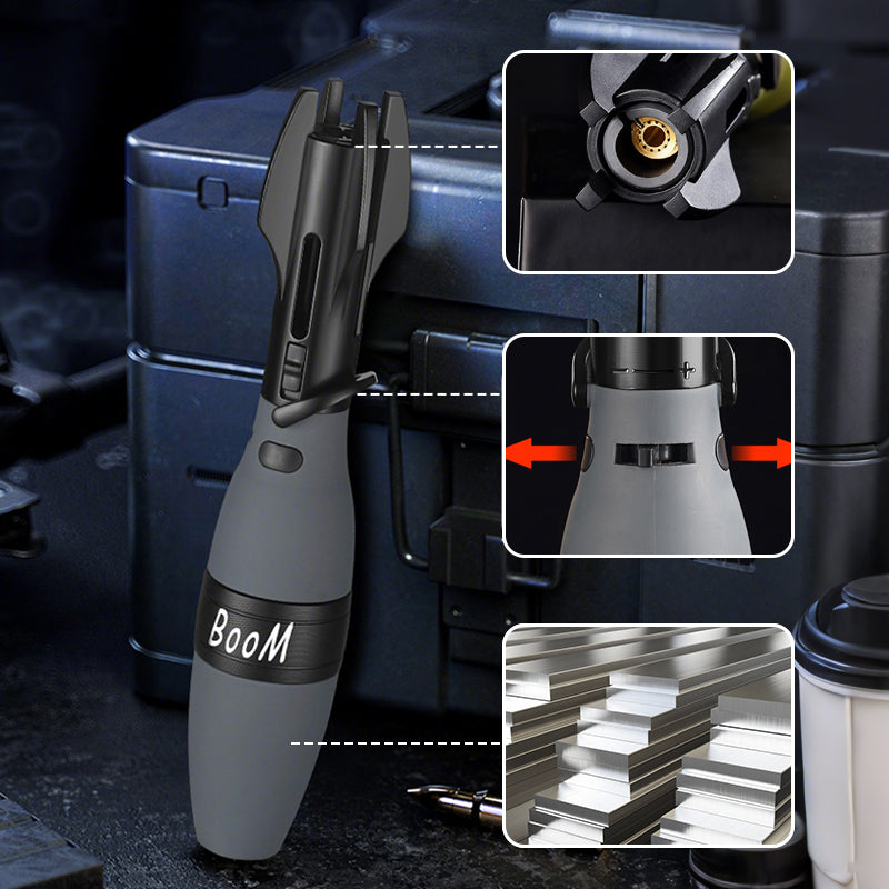 📢📢50% de réduction🚀Briquet Fusée Anti-Stress - Flamme Anti-Vent et Plaisir Ludique ! 🎁
