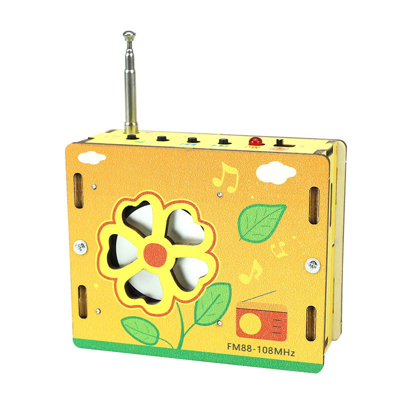 Mini radio éducative pour enfants à monter soi-même
