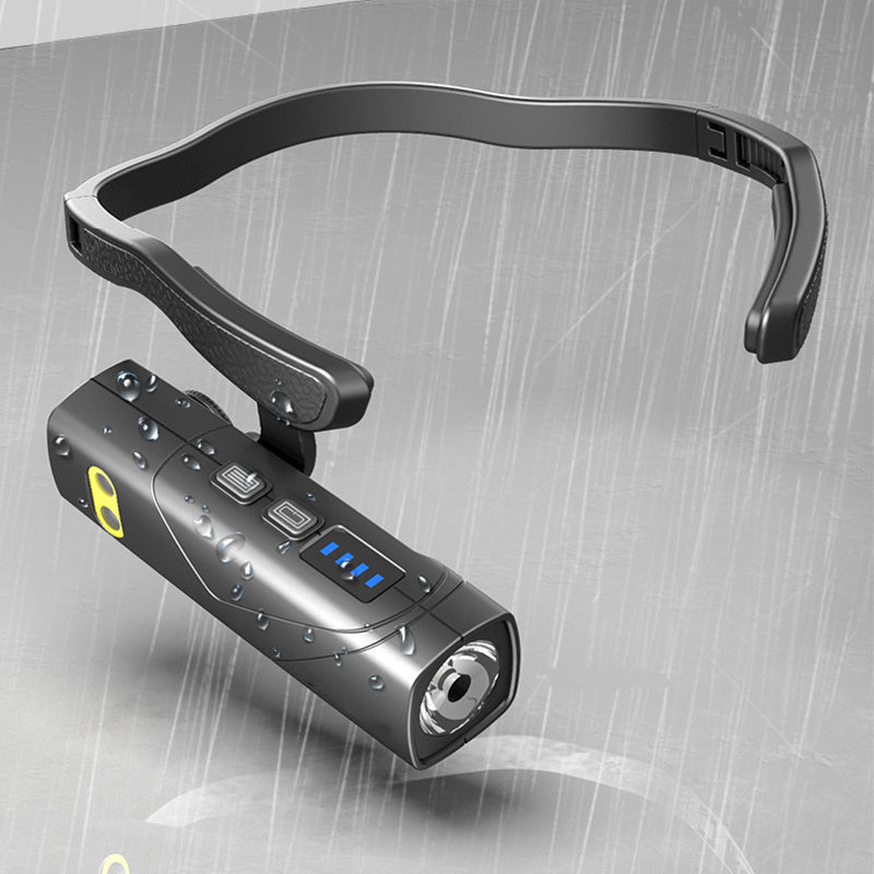 Lampe Frontale Légère LED Rechargeable à Porter sur l’Oreille