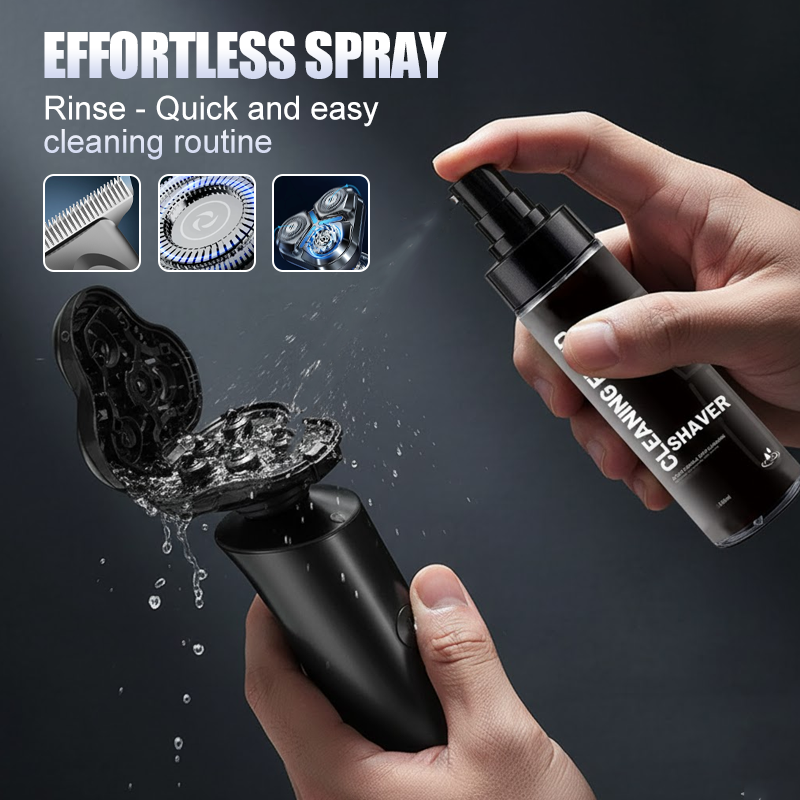 Spray nettoyant pour grille de rasoir électrique