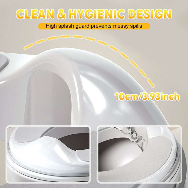 Anneau de siège de toilette sûr et confortable pour enfants