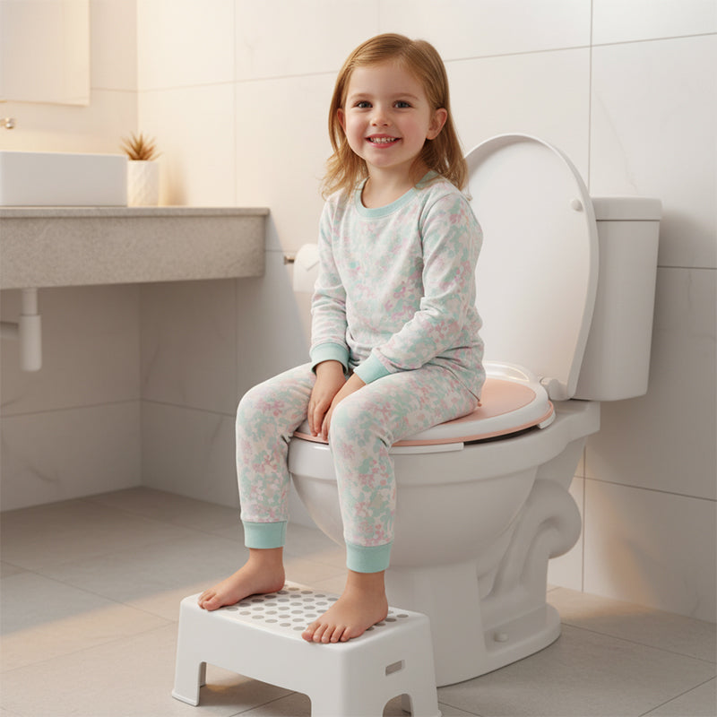 Anneau de siège de toilette sûr et confortable pour enfants