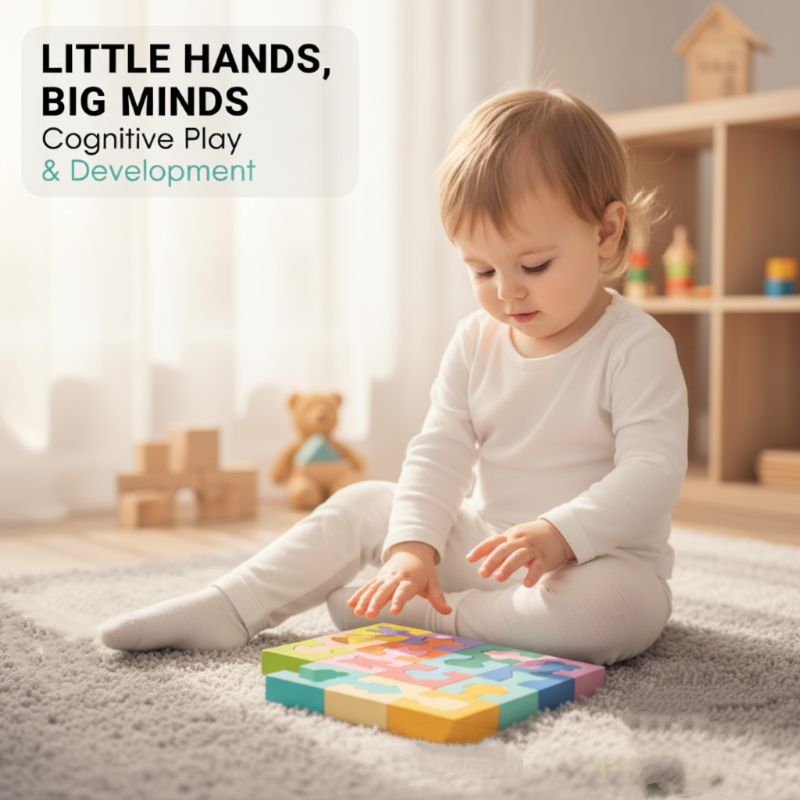 Puzzle en bois de formes géométriques à associer pour les tout-petits