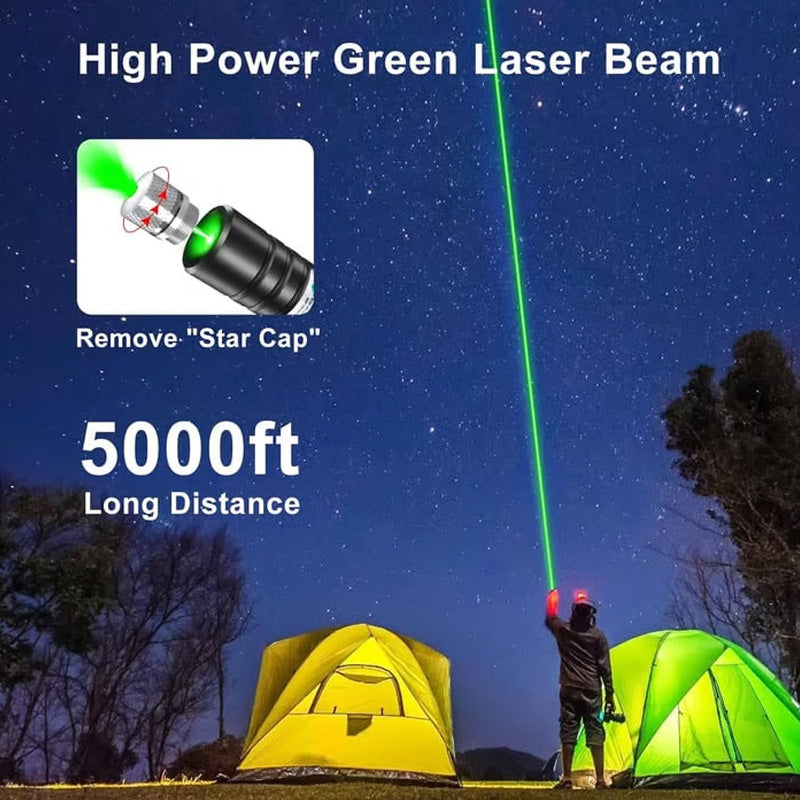 🔦 Black Friday : 50 % de réduction ! Lampe torche laser haute puissance rechargeable par USB – Ultra-lumineuse, précision laser & résistance aux intempéries 🌌✨