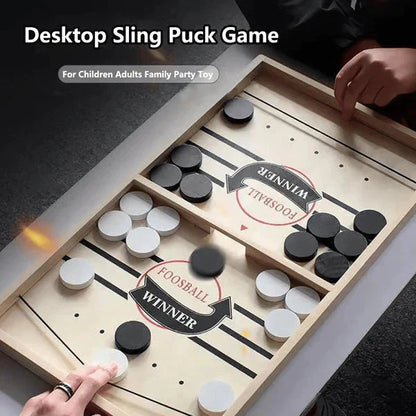 ⭐Jeu de société pour deux joueurs Sling Puck Hockey Game