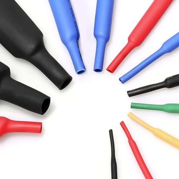 🛠️Ensemble de gaines thermorétractables multicolores