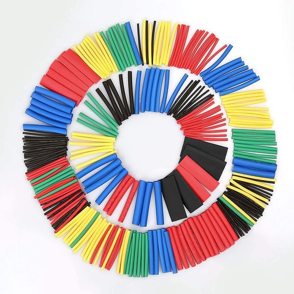 🛠️Ensemble de gaines thermorétractables multicolores