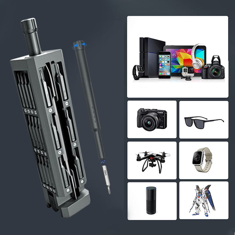 Jeu de tournevis de précision 44 en 1 pour téléphone portable et lunettes