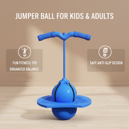 🔥 Défi de Saut Ultime ! Ballon Pogo Fitness - Fun Garanti pour Enfants & Adultes