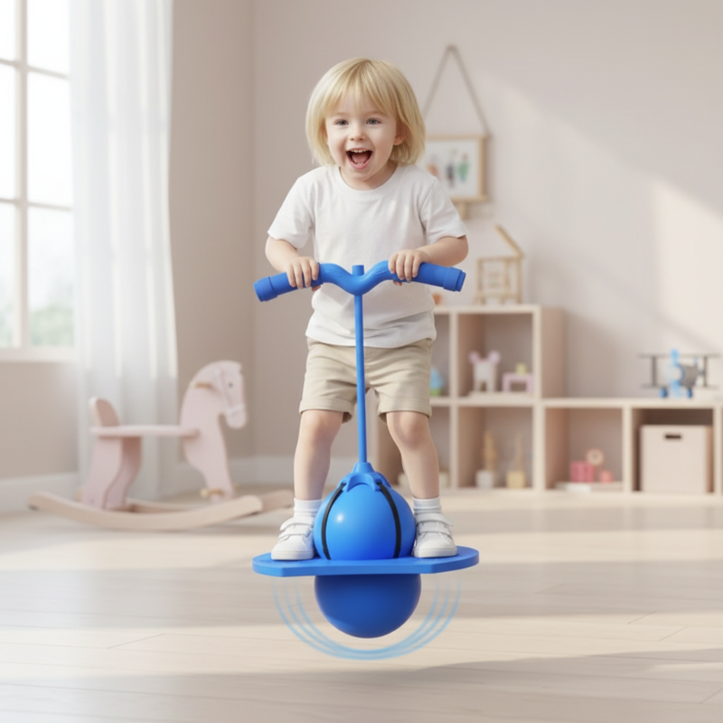 🔥 Défi de Saut Ultime ! Ballon Pogo Fitness - Fun Garanti pour Enfants & Adultes