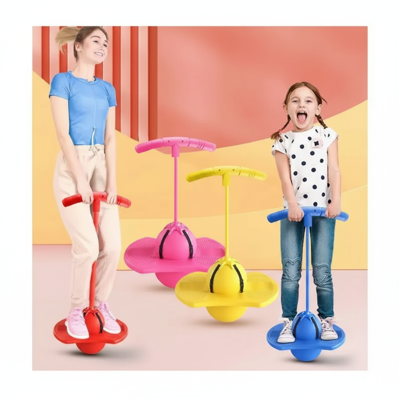 🔥 Défi de Saut Ultime ! Ballon Pogo Fitness - Fun Garanti pour Enfants & Adultes