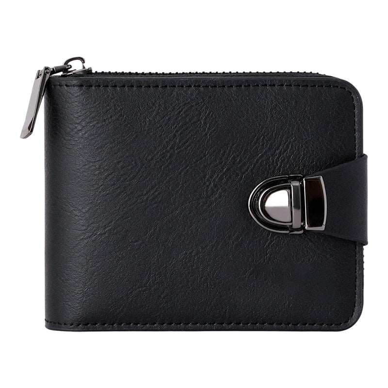 🔥Portefeuille Vintage Compact à Fermeture Éclair pour Hommes