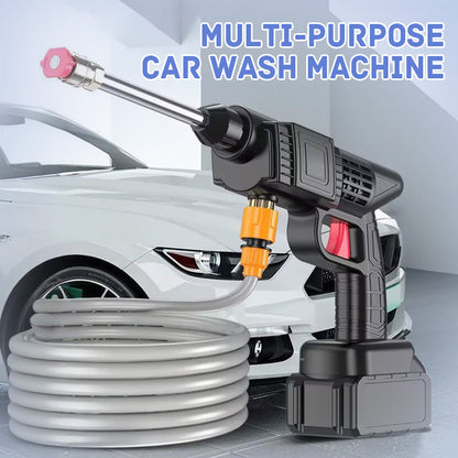 📢📢50% DE RÉDUCTION ! 💦🚗 Machine de Lavage de Voiture Portable – 30 BAR, Sans Fil & Polyvalente pour Auto, Vélo, Terrasse et Plus ! 🔋🌿