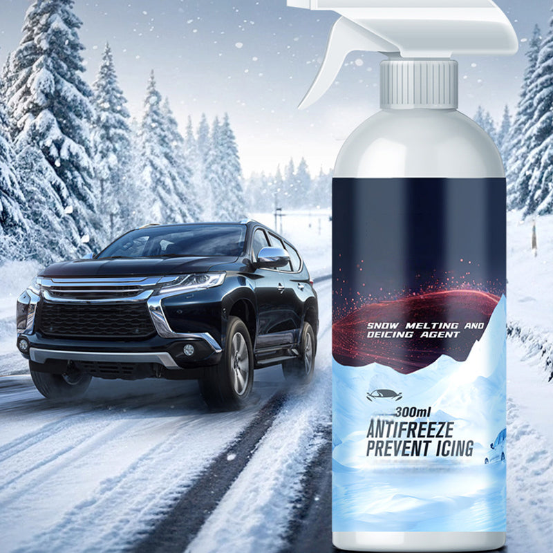🔥【Dégivrage rapide en 60 secondes】-30 °C Spray dégivrant puissant｜Dites adieu au cauchemar du grattage de glace en hiver