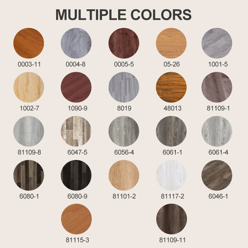 Dalles de sol autocollantes effet bois – Lot de 5 pièces