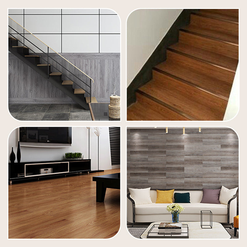 🧱 ACHETEZ 3, RECEVEZ 5 GRATUITS ! 🔥（91,44 x 15,24 x 0,18 cm）🏠 Dalles de sol autocollantes effet bois 🌿