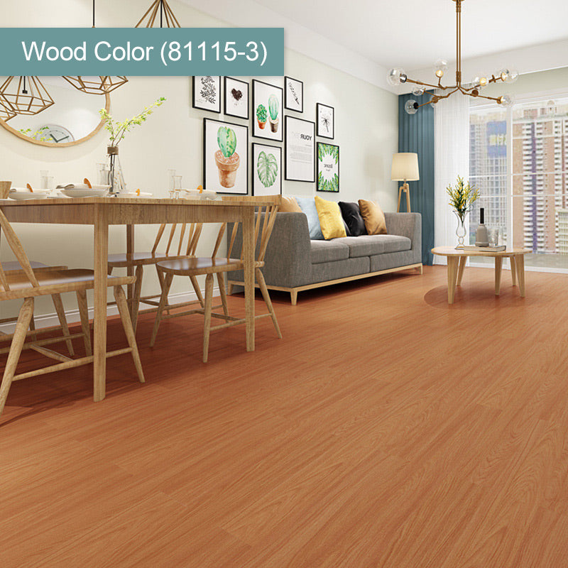 2.6€/Pièce💥Dalles de sol autocollantes effet bois –Texture simulée💯🥰Ispessito, resistente all'usura Impermeabile e resistente all'umidità