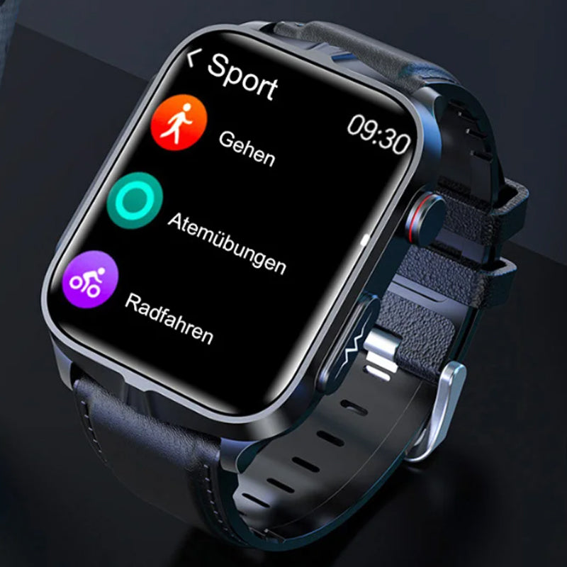 Montre connectée étanche IP68 pour femmes et hommes : bracelet d’activité, répondre/passer des appels, suivi du sommeil, 100 modes sportifs, podomètre