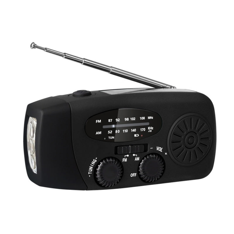 🆘 Sécurité Ultime Autonome - Radio de Survie Multifonction Solaire & Manivelle - Lampe Torche, Chargeur USB, Alerte