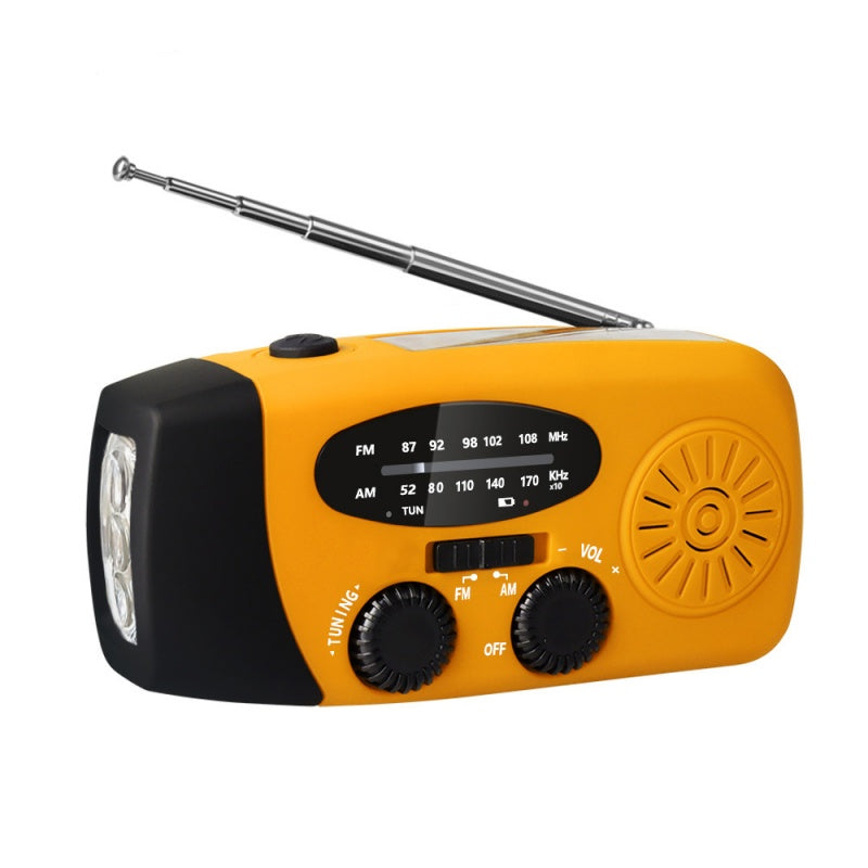🆘 Sécurité Ultime Autonome - Radio de Survie Multifonction Solaire & Manivelle - Lampe Torche, Chargeur USB, Alerte