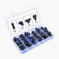 Kit de raccords pneumatiques à connexion rapide pour tuyaux d'air de 1/4 pouce