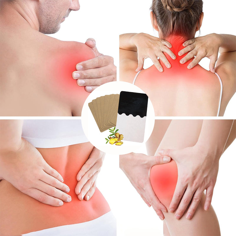 Patchs anti-douleur au gingembre