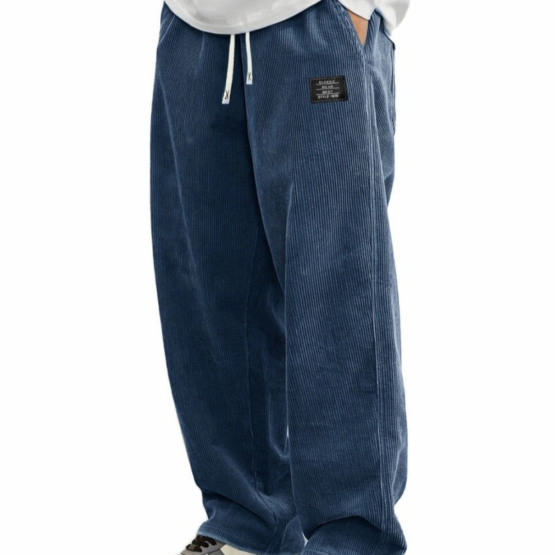 📢📢60 % de réduction !! ⏰Pantalon ample à cordon et poches pour homme
