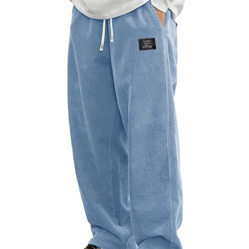 📢📢60 % de réduction !! ⏰Pantalon ample à cordon et poches pour homme