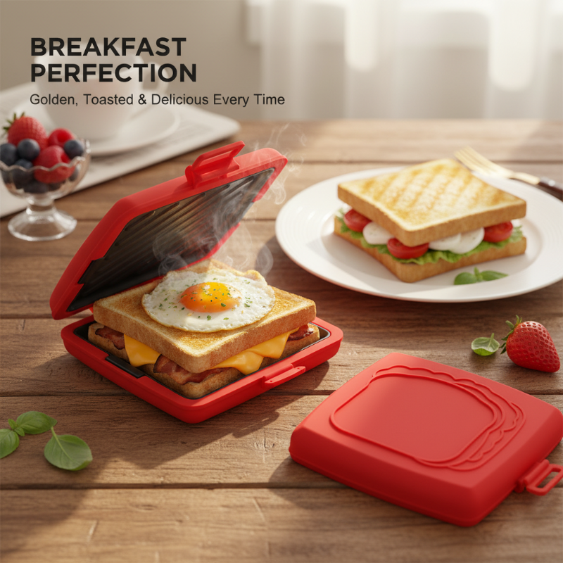 🍞 50% DE RÉDUCTION ! ✨ Tout-en-Un Magique – Micro-ondes, Grille-Pain & Sandwich Maker Compact | Gain de Place, Gain de Temps 🔥
