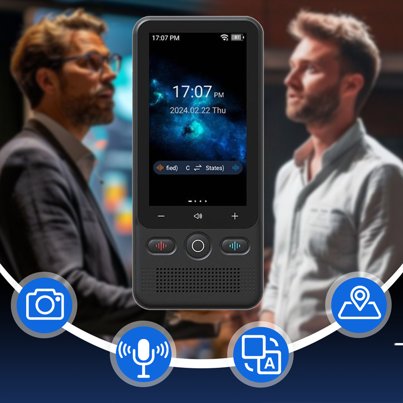 🌍 La traduction hors ligne à portée de main ! Découvrez votre traducteur de poche IA ✨🔥🔥Traducteur portable multifonctionnel😎 Livraison gratuite