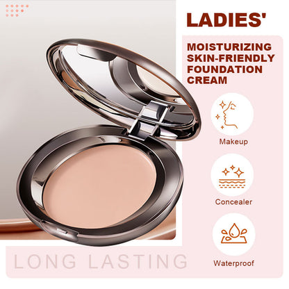 Crème Fond de Teint Douce pour la Peau et Longue Tenue