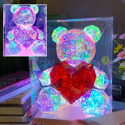 💕Offre spéciale Saint-Valentin - 49 % de réduction🎁 Ours lumineux coloré