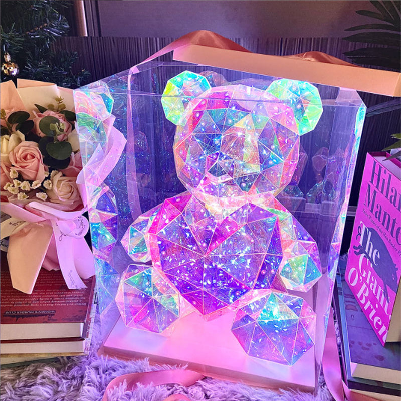 💕Offre spéciale Saint-Valentin - 49 % de réduction🎁 Ours lumineux coloré